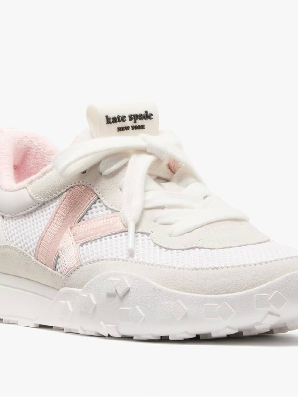 K as in Kate Low Top Sneakers- Pastry Pink